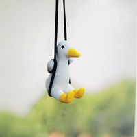 Cute Swing Duck Pendant Car Decoration Supplies sku image 3