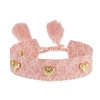 Simple Style Heart Shape Polyester Knitting Women's Bracelets sku image 13