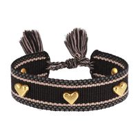 Simple Style Heart Shape Polyester Knitting Women's Bracelets sku image 7