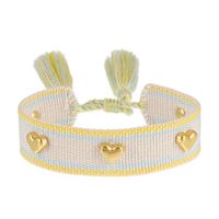 Style Simple Forme De Cœur Polyester Tricot Femmes Bracelets sku image 8
