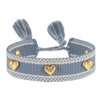 Simple Style Heart Shape Polyester Knitting Women's Bracelets sku image 15