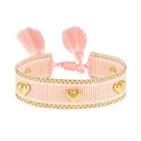 Simple Style Heart Shape Polyester Knitting Women's Bracelets sku image 22