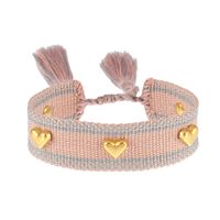 Simple Style Heart Shape Polyester Knitting Women's Bracelets sku image 21