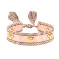 Simple Style Heart Shape Polyester Knitting Women's Bracelets sku image 26