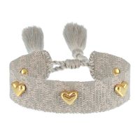 Simple Style Heart Shape Polyester Knitting Women's Bracelets sku image 16