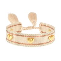 Simple Style Heart Shape Polyester Knitting Women's Bracelets sku image 29