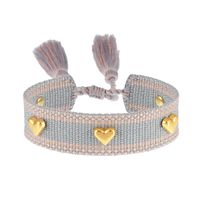 Simple Style Heart Shape Polyester Knitting Women's Bracelets sku image 20