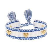 Style Simple Forme De Cœur Polyester Tricot Femmes Bracelets sku image 37