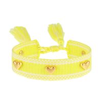 Simple Style Heart Shape Polyester Knitting Women's Bracelets sku image 32