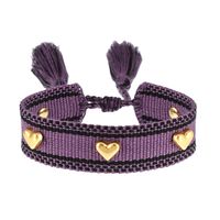 Simple Style Heart Shape Polyester Knitting Women's Bracelets sku image 39