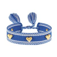 Simple Style Heart Shape Polyester Knitting Women's Bracelets sku image 36