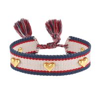 Simple Style Heart Shape Polyester Knitting Women's Bracelets sku image 35