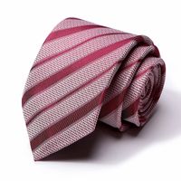 2023 Tie Spot Tie Wholesale Tie Manufacturer 7.5cm Business Men's Formal Wear Polyester Silk Tie main image 4