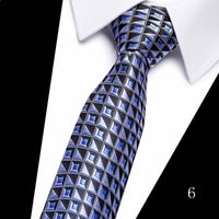 2023 Tie Spot Tie Wholesale Tie Manufacturer 7.5cm Business Men's Formal Wear Polyester Silk Tie sku image 6