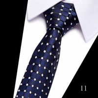 2023 Tie Spot Tie Wholesale Tie Manufacturer 7.5cm Business Men's Formal Wear Polyester Silk Tie sku image 11