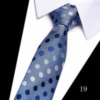 2023 Tie Spot Tie Wholesale Tie Manufacturer 7.5cm Business Men's Formal Wear Polyester Silk Tie sku image 19
