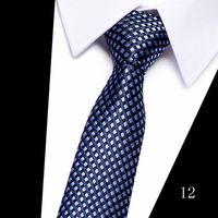 2023 Tie Spot Tie Wholesale Tie Manufacturer 7.5cm Business Men's Formal Wear Polyester Silk Tie sku image 12