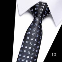 2023 Tie Spot Tie Wholesale Tie Manufacturer 7.5cm Business Men's Formal Wear Polyester Silk Tie sku image 13
