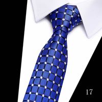 2023 Tie Spot Tie Wholesale Tie Manufacturer 7.5cm Business Men's Formal Wear Polyester Silk Tie sku image 17