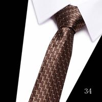 2023 Tie Spot Tie Wholesale Tie Manufacturer 7.5cm Business Men's Formal Wear Polyester Silk Tie sku image 34