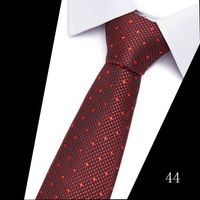 2023 Tie Spot Tie Wholesale Tie Manufacturer 7.5cm Business Men's Formal Wear Polyester Silk Tie sku image 42
