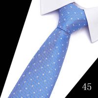 2023 Tie Spot Tie Wholesale Tie Manufacturer 7.5cm Business Men's Formal Wear Polyester Silk Tie sku image 43