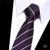 2023 Tie Spot Tie Wholesale Tie Manufacturer 7.5cm Business Men's Formal Wear Polyester Silk Tie sku image 51