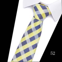 2023 Tie Spot Tie Wholesale Tie Manufacturer 7.5cm Business Men's Formal Wear Polyester Silk Tie sku image 50