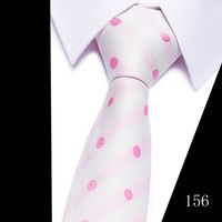 2023 Tie Spot Tie Wholesale Tie Manufacturer 7.5cm Business Men's Formal Wear Polyester Silk Tie sku image 56