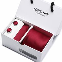 Men's Tie Gift Box 5-piece Set Business Formal Wear Wedding Tie Wholesale main image 5