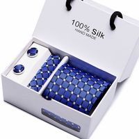 Men's Tie Gift Box 5-piece Set Business Formal Wear Wedding Tie Wholesale main image 2