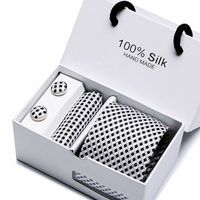 Men's Tie Gift Box 5-piece Set Business Formal Wear Wedding Tie Wholesale sku image 21