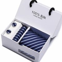 Men's Tie Gift Box 5-piece Set Business Formal Wear Wedding Tie Wholesale sku image 20