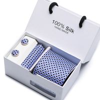 Men's Tie Gift Box 5-piece Set Business Formal Wear Wedding Tie Wholesale sku image 23