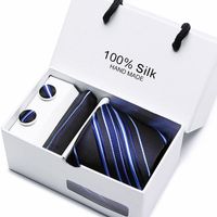 Men's Tie Gift Box 5-piece Set Business Formal Wear Wedding Tie Wholesale sku image 33