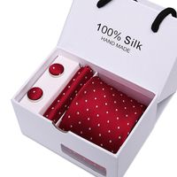 Men's Tie Gift Box 5-piece Set Business Formal Wear Wedding Tie Wholesale sku image 41