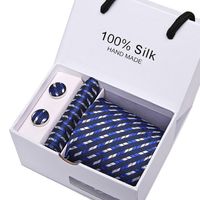 Men's Tie Gift Box 5-piece Set Business Formal Wear Wedding Tie Wholesale sku image 38