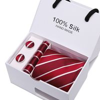 Men's Tie Gift Box 5-piece Set Business Formal Wear Wedding Tie Wholesale sku image 44