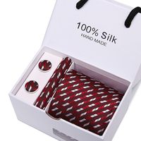 Men's Tie Gift Box 5-piece Set Business Formal Wear Wedding Tie Wholesale sku image 39