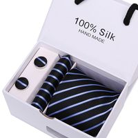Men's Tie Gift Box 5-piece Set Business Formal Wear Wedding Tie Wholesale sku image 53