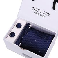Men's Tie Gift Box 5-piece Set Business Formal Wear Wedding Tie Wholesale sku image 48