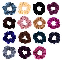 Simple Style Solid Color Cloth Hair Tie main image 4