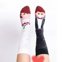 Unisex Casual Cartoon Cotton Crew Socks A Pair sku image 2