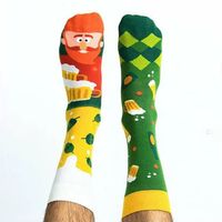 Unisex Casual Cartoon Cotton Crew Socks A Pair sku image 8