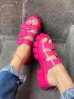 Women's Casual Solid Color Round Toe Casual Sandals main image 1
