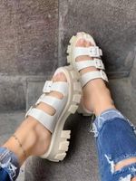 Women's Casual Solid Color Round Toe Casual Sandals main image 5
