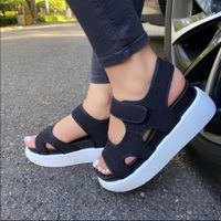 Women's Roman Style Camouflage Round Toe Roman Sandals sku image 13