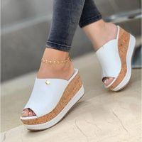 Women's Casual Color Block Point Toe Casual Sandals sku image 1
