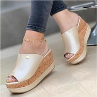 Women's Casual Color Block Point Toe Casual Sandals sku image 18