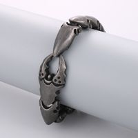 Hip-hop Geometric Titanium Steel Plating Men's Bracelets main image 3